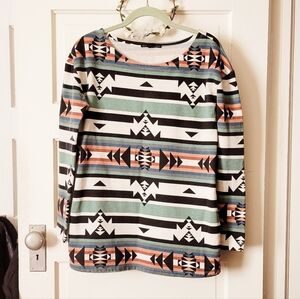 Geometric Southwestern Aztec Pattern Tunic